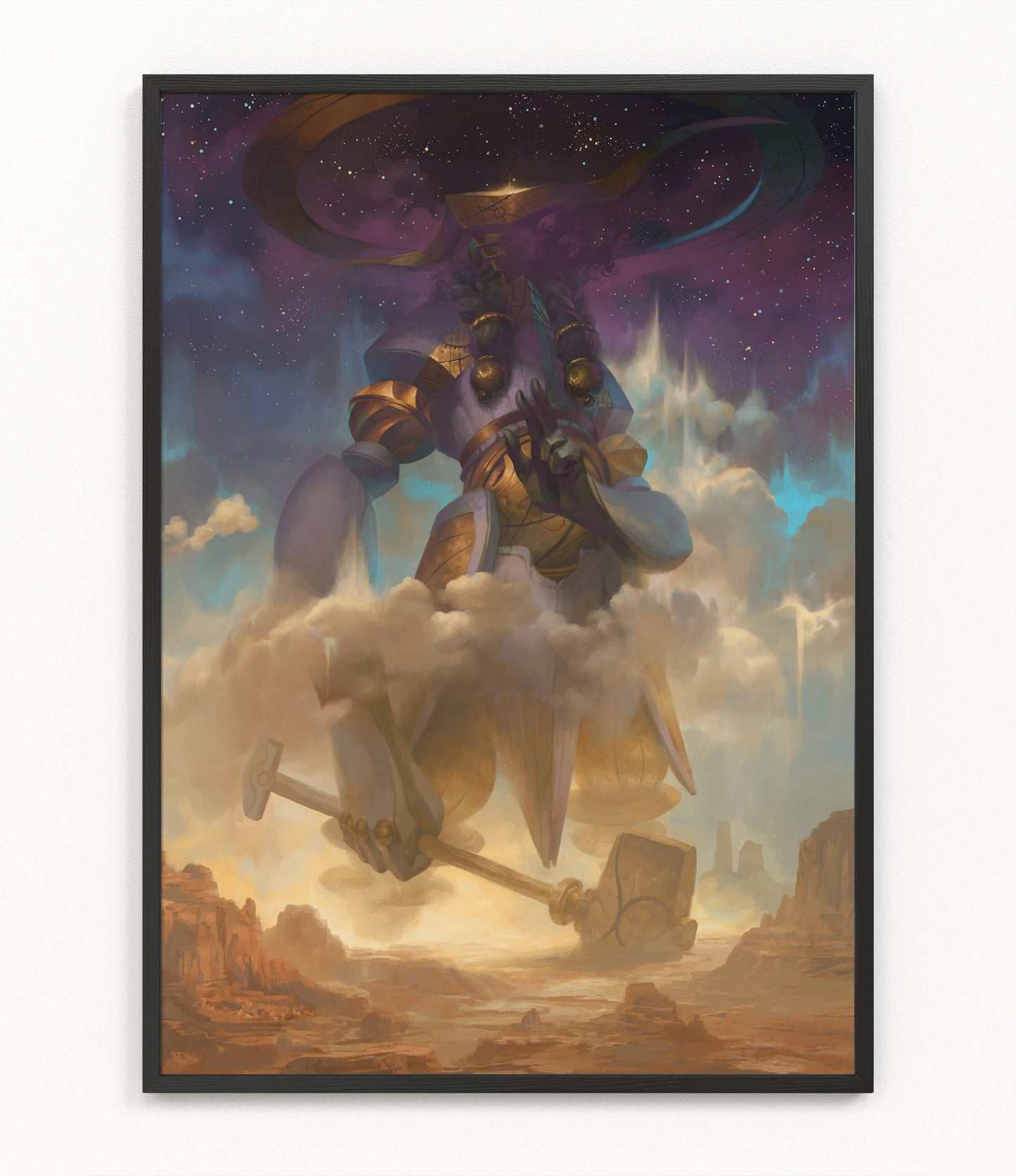 Asmodel, Angel of Taurus - Fine Art Print
