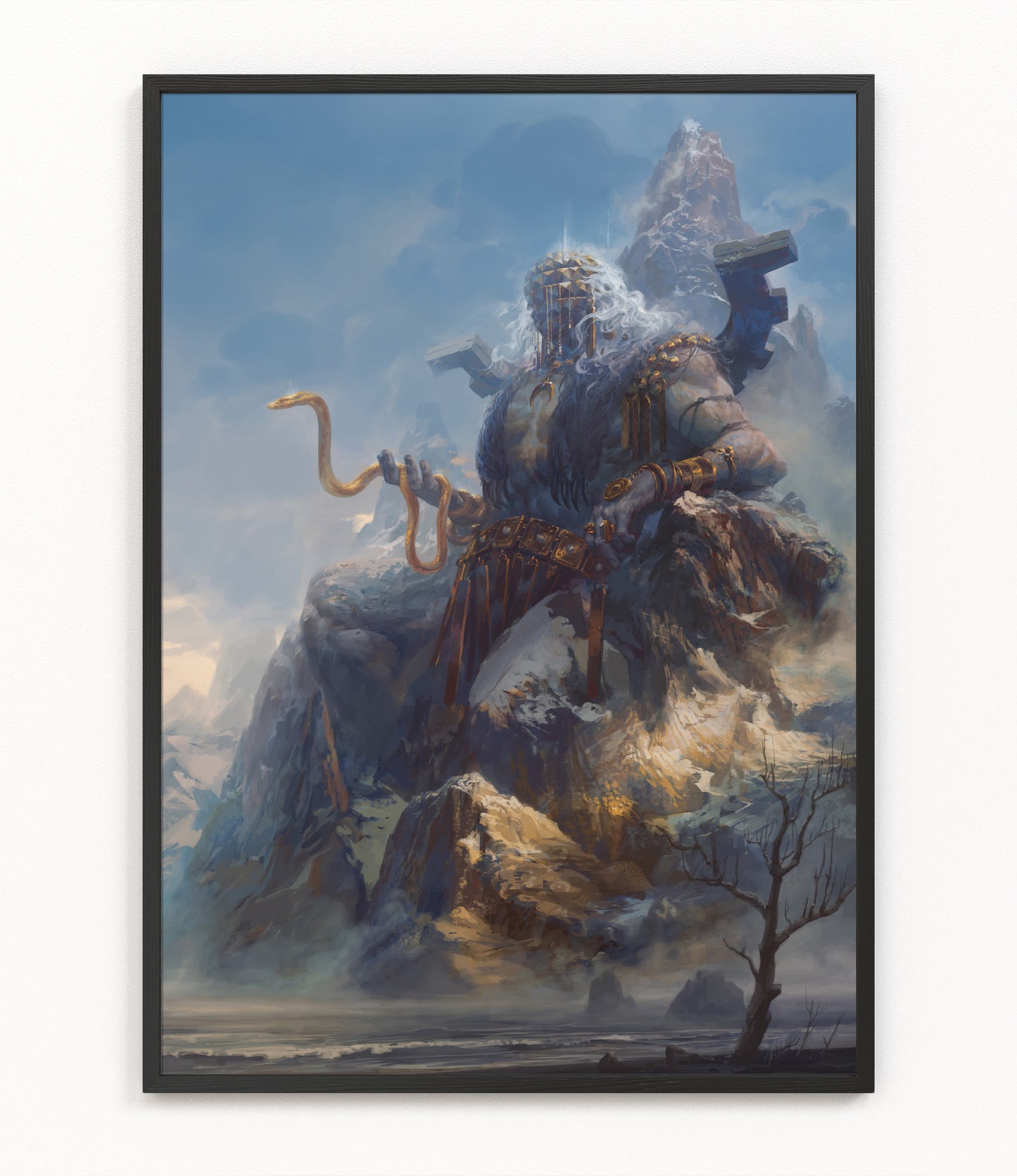 Turiel, The Hero Immemorial - Fine Art Print