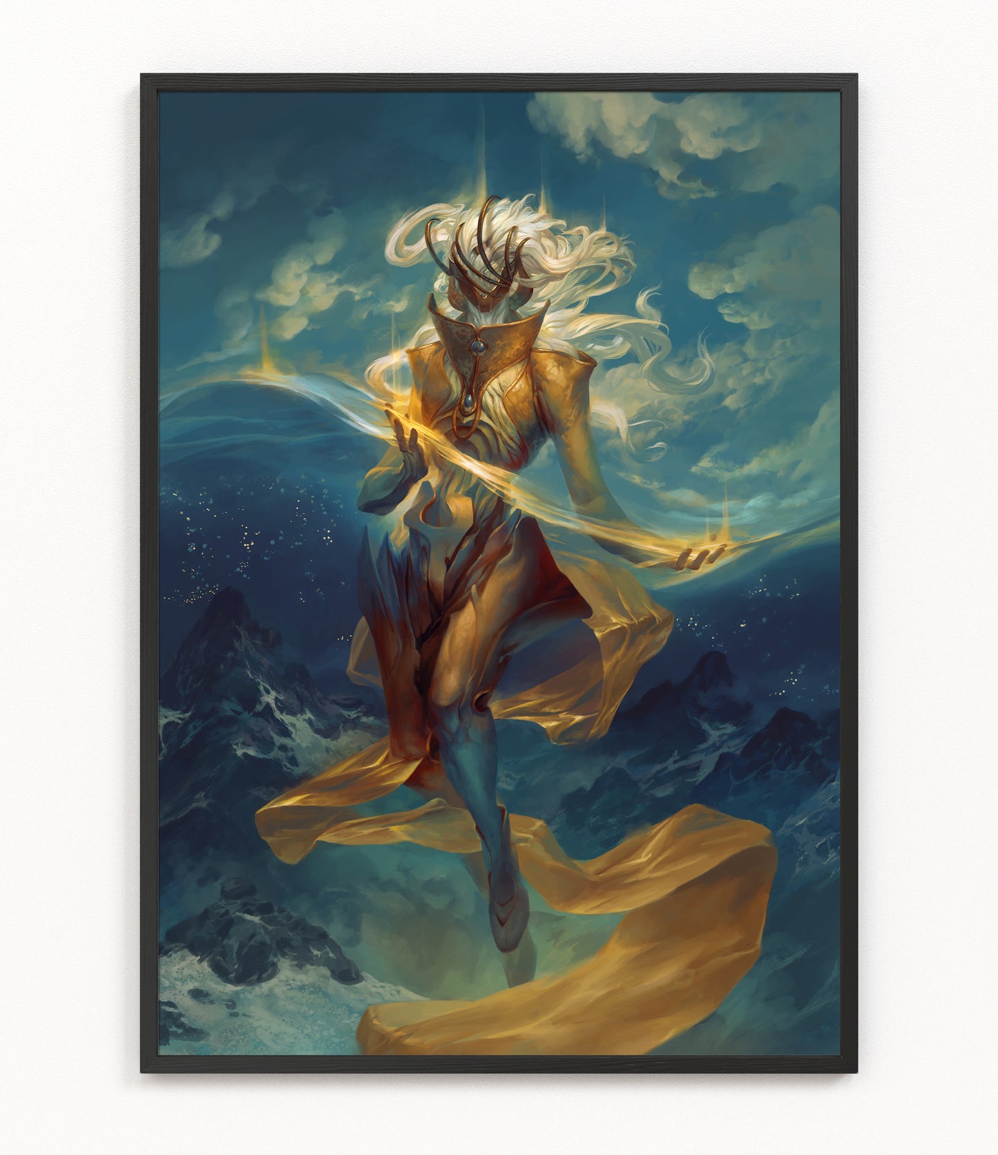 Dumah, Angel of Dreams - Fine Art Print
