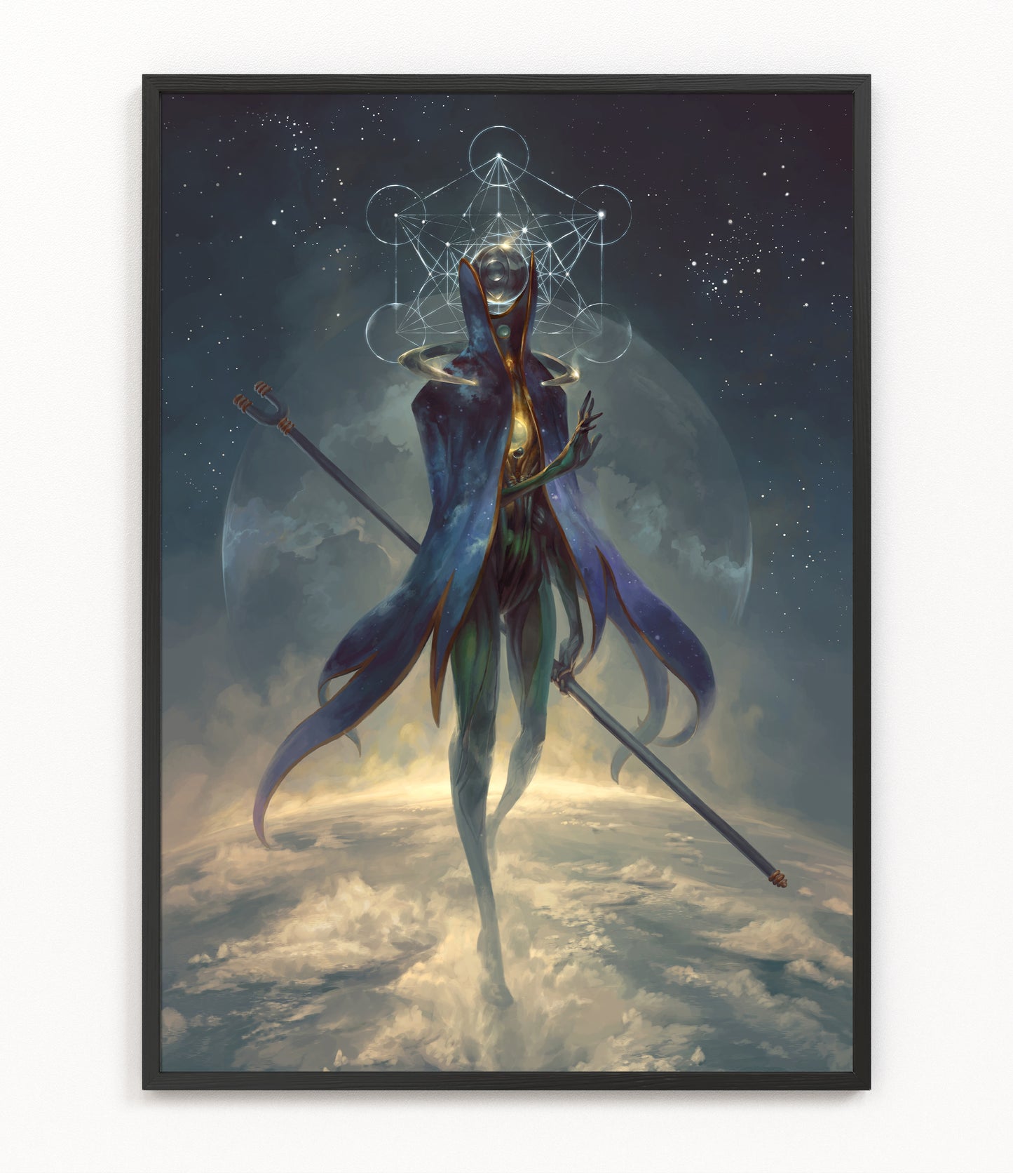 Eistibus, Angel of Divination - Fine Art Print