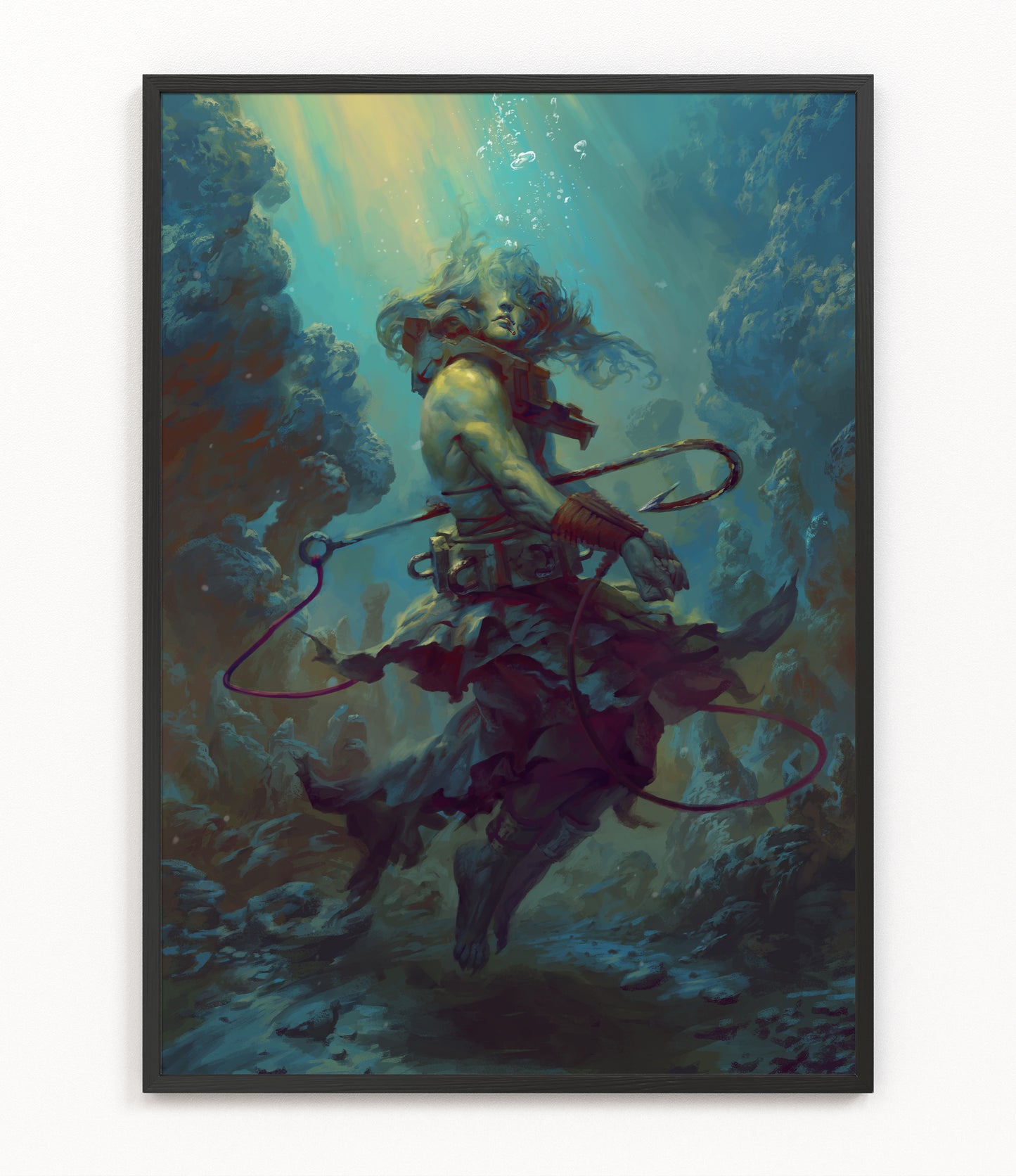 Rahab, Angel of the Deep - Fine Art Print