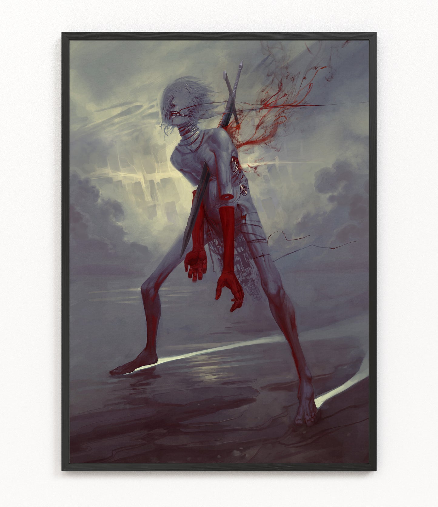 Af, Angel of Anger - Fine Art Print