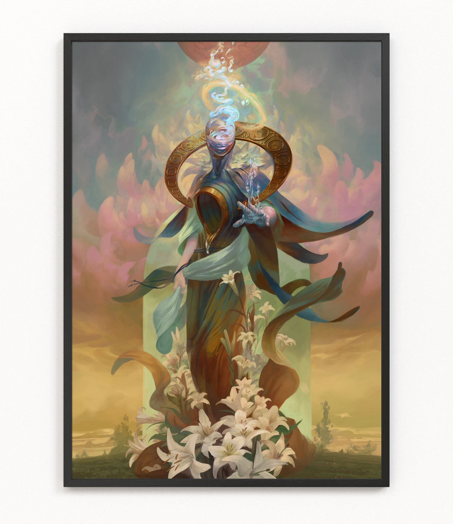 Cambiel, Angel of Aquarius - Fine Art Print