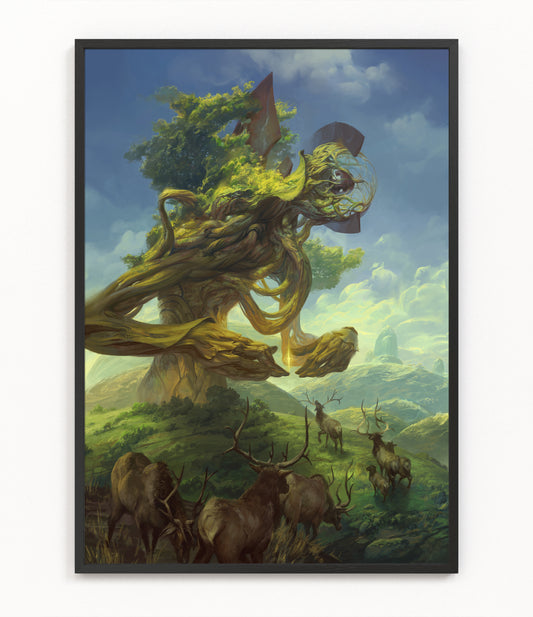Suchlaph, Angel of Verdancy - Fine Art Print