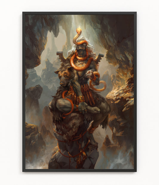 Turiel, Angel of the Mountain - Fine Art Print