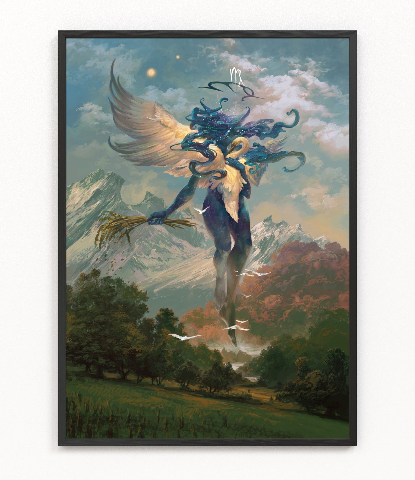 Hamaliel, Angel of Virgo - Fine Art Print