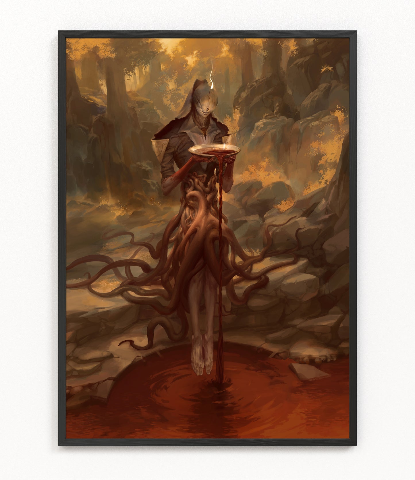 Zaqiel, Angel of Purity - Fine Art Print
