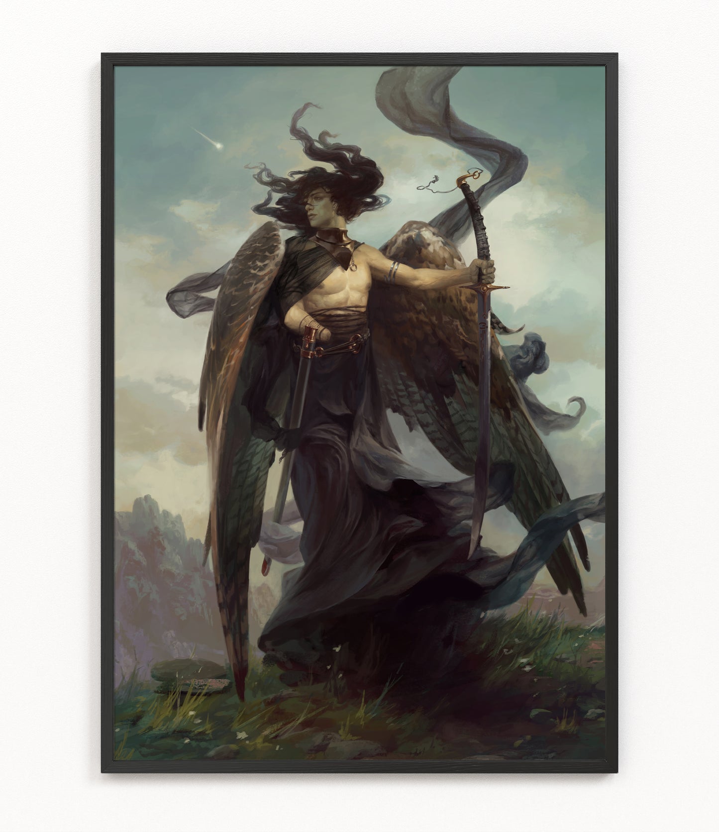 Azazel, The Fallen Star - Fine Art Print