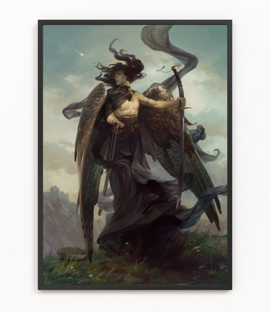 Azazel, The Fallen Star - Fine Art Print