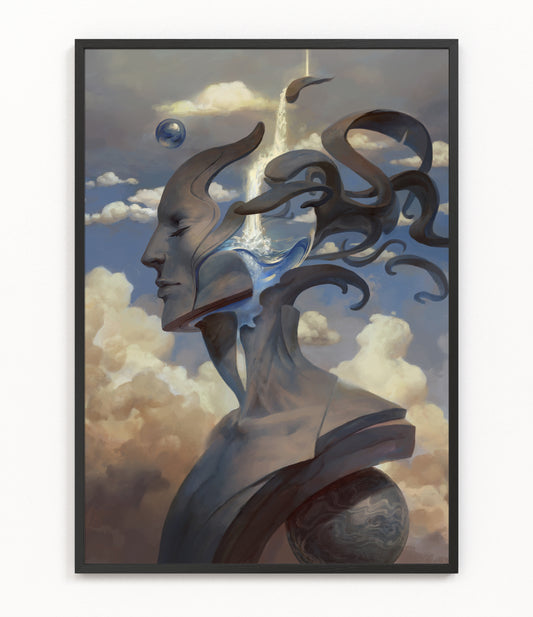 Binah, the Flowing Mind - Fine Art Print