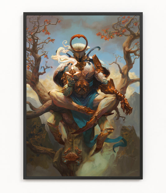 Muriel, Angel of Cancer - Fine Art Print