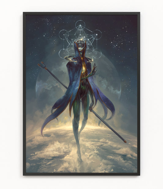 Eistibus, Angel of Divination - Fine Art Print