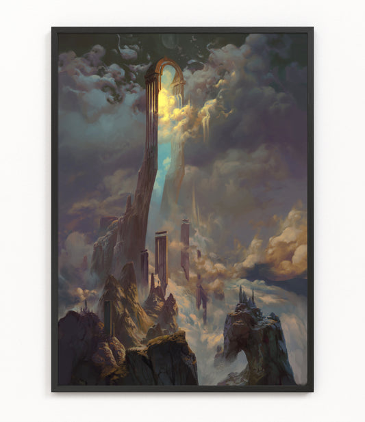 Gate of Sahaqiel - Fine Art Print