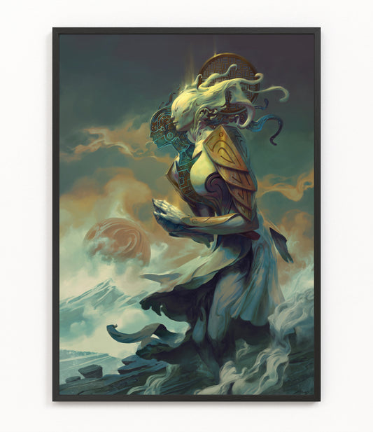 Ambriel, Angel of Gemini - Fine Art Print