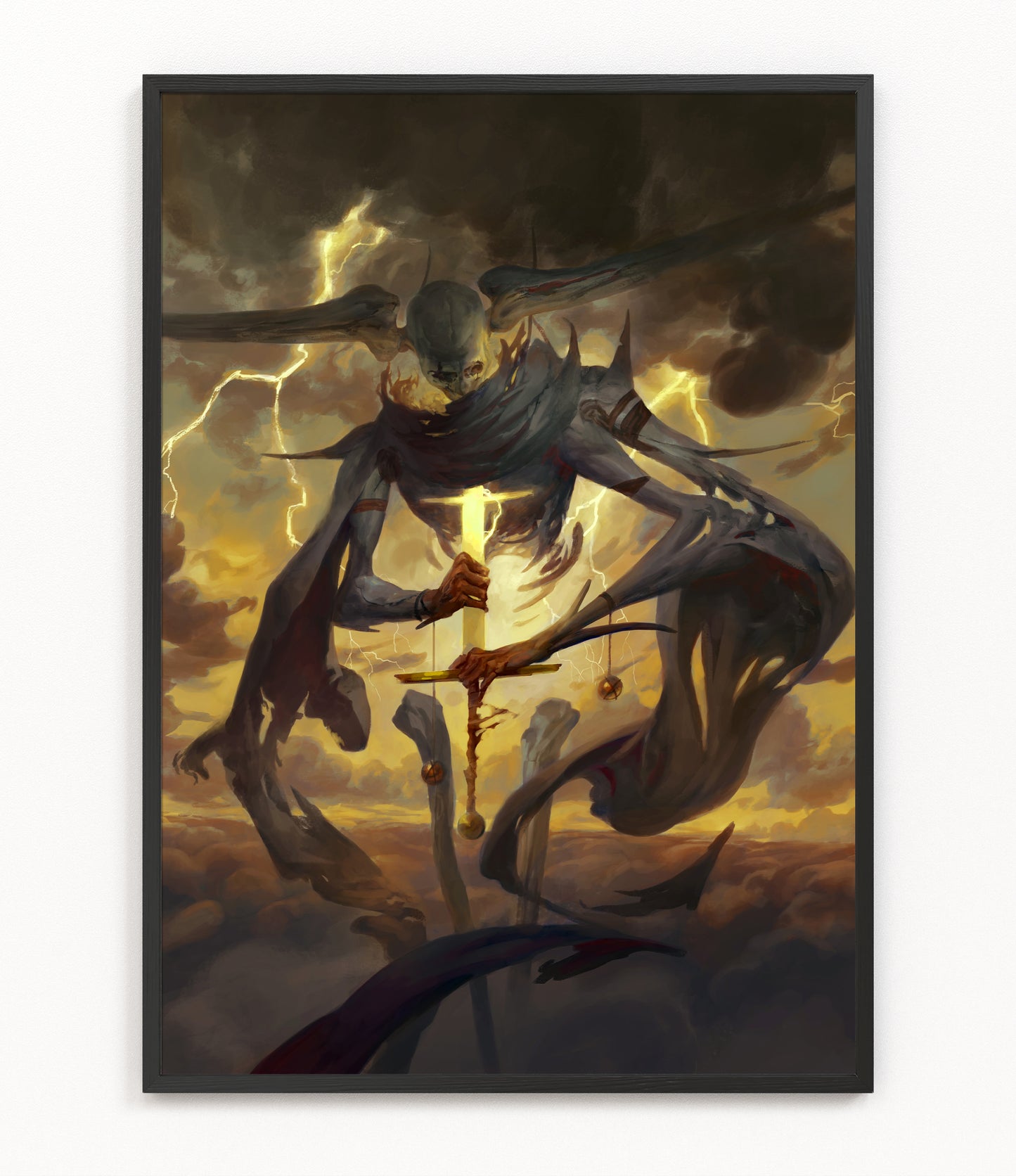 Gevurah, Dawnbreaker - Fine Art Print