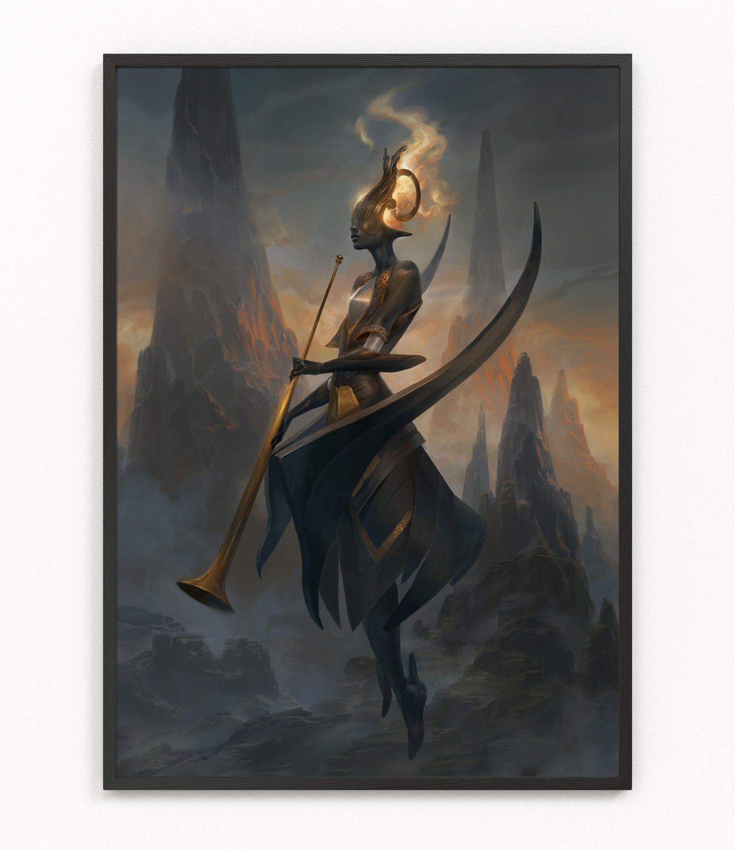 Israfel, Angel of Song - Fine Art Print