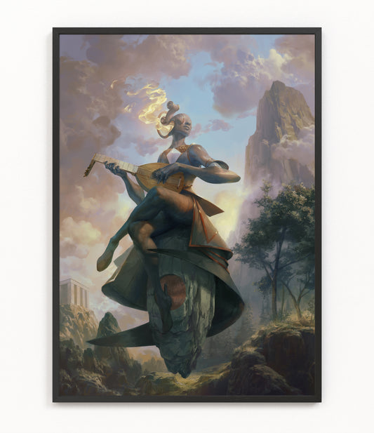 Israfel, Shadow of Perfect Bliss - Fine Art Print