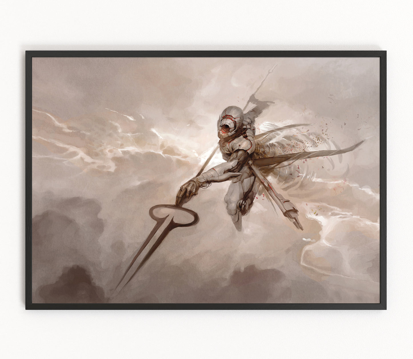 Kushiel, Angel of Punishment - Fine Art Print