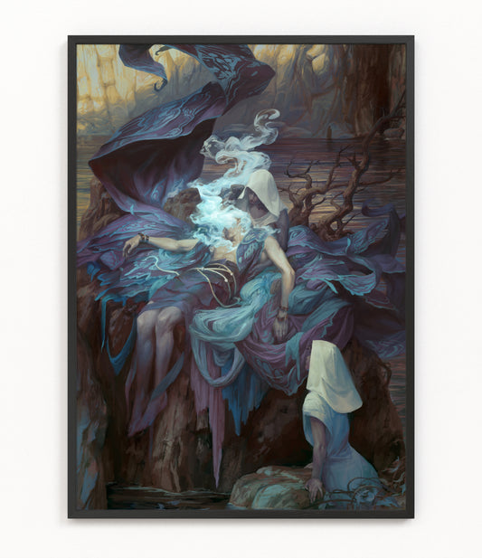 The Lament of Sathariel - Fine Art Print