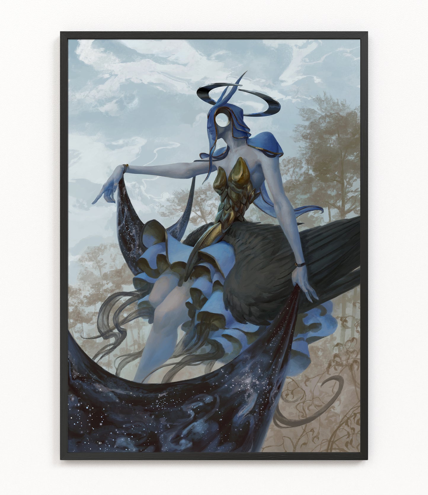 Leliel, By The Hidden Sun - Fine Art Print