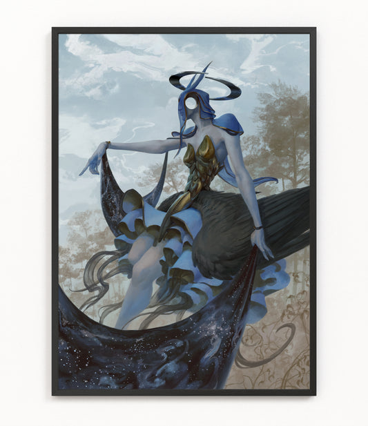 Leliel, By The Hidden Sun - Fine Art Print