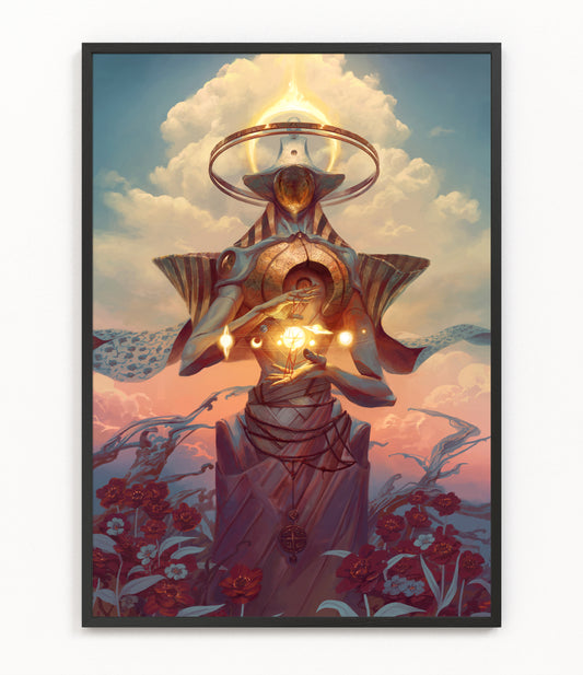 Zuriel, Angel of Libra - Fine Art Print