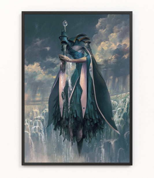 Matariel, Angel of Rain - Fine Art Print
