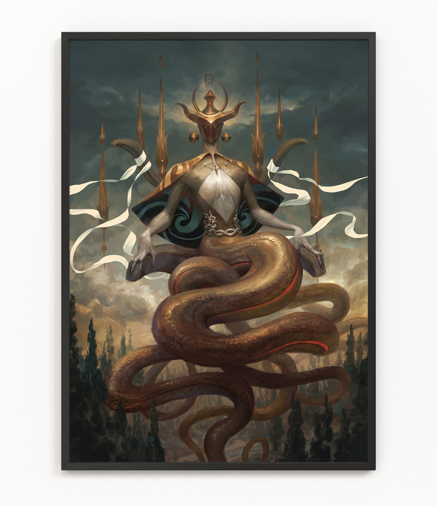 Kundaliel, Angel of Ophiuchus - Fine Art Print