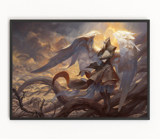 Raziel, Angel of Mysteries - Fine Art Print