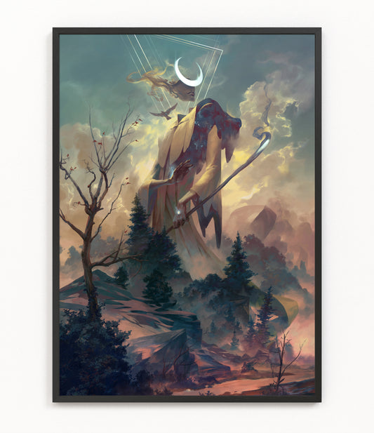 Remiel, Angel of Visions - Fine Art Print