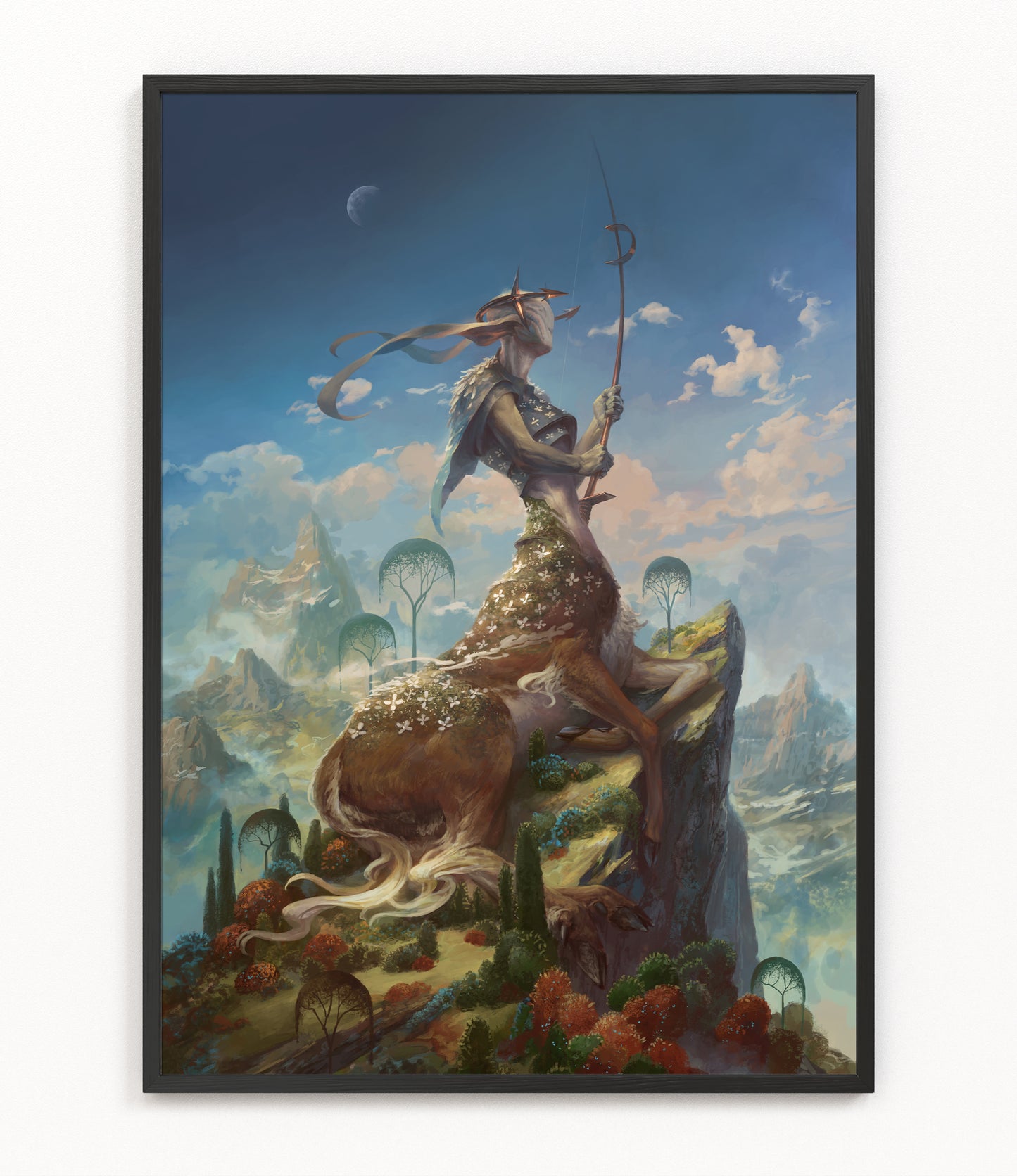 Advachiel, Angel of Sagittarius - Fine Art Print