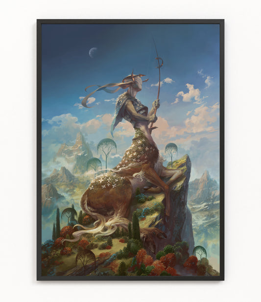 Advachiel, Angel of Sagittarius - Fine Art Print