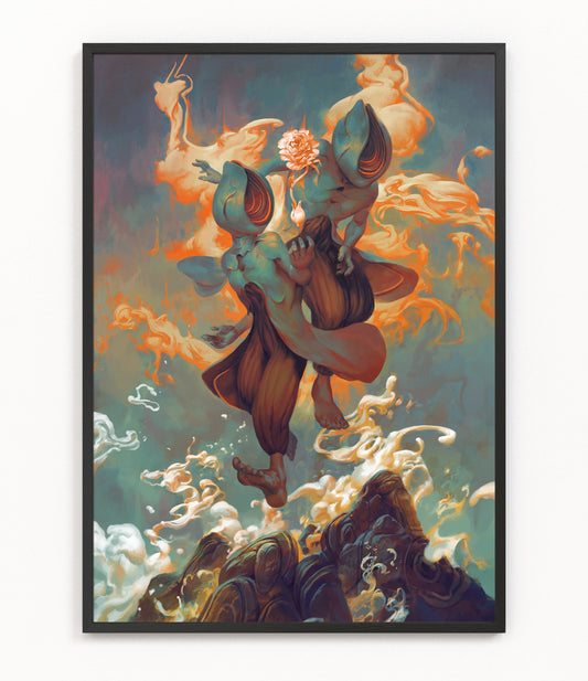 Sandalphon, Angel of New Life - Fine Art Print