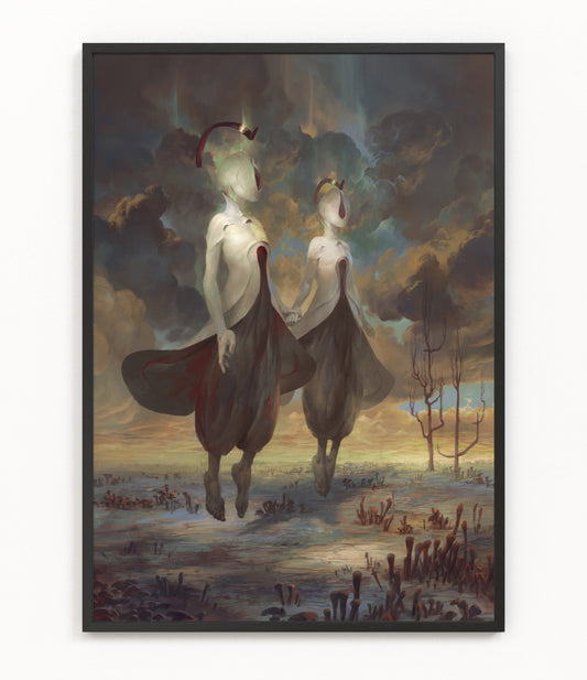 Sandalphon, Light in the Valley of Death - Fine Art Print