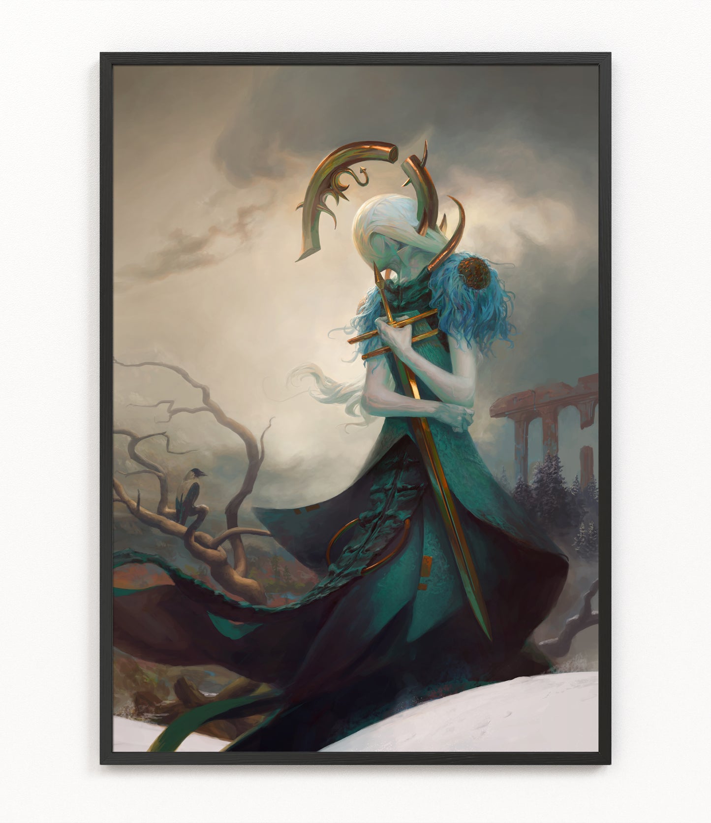 Barbiel, Angel of Scorpio - Fine Art Print