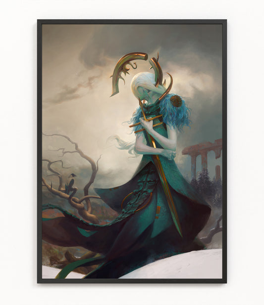 Barbiel, Angel of Scorpio - Fine Art Print